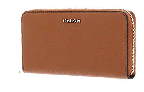 Calvin Klein Damen , Leder , Sportswear Reisezubehr-Reisebrieftasche, braun, Einheitsgröße von Calvin Klein