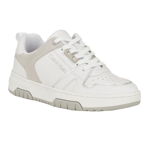 Calvin Klein Damen Stellha Sneaker, Weiß 142, 38 EU von Calvin Klein