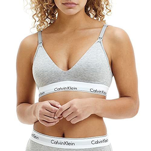 Calvin Klein Damen Still BH Maternity Bra ohne Bügel, Grau (Grey Heather), M von Calvin Klein