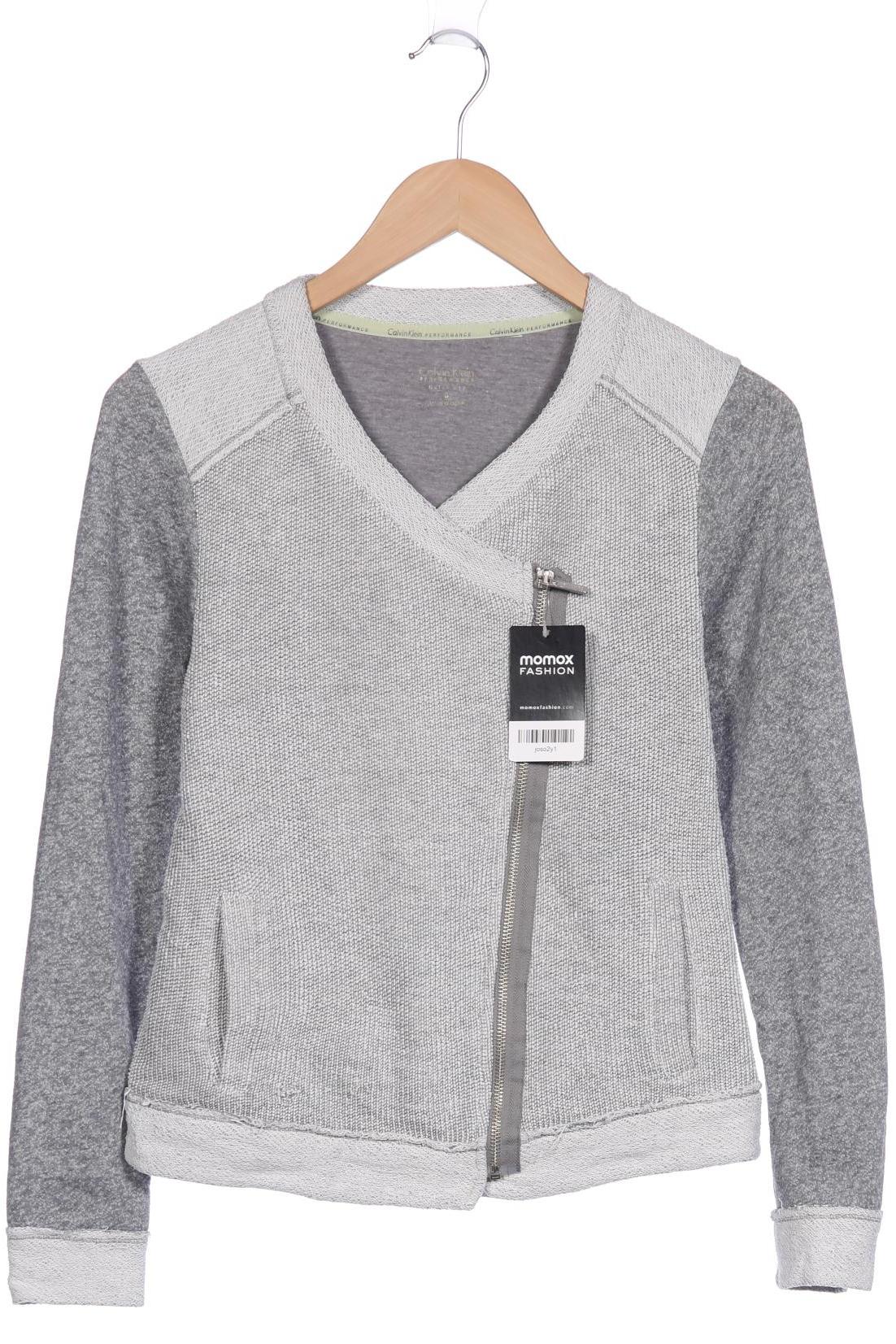 Calvin Klein Damen Strickjacke, grau von Calvin Klein