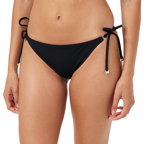 Calvin Klein Damen Bikinihose Seitliche Schnürung Sport, Schwarz (PVH Black), L von Calvin Klein