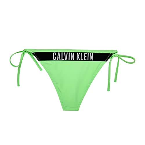 Calvin Klein Damen Side Tie KW0KW01982 String-Seitenschnürung, Grün (Ultra Green), M von Calvin Klein