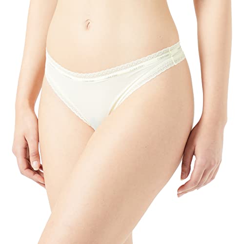 Calvin Klein Damen String Tanga, Grün (Bright Leaf), M von Calvin Klein