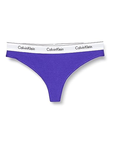 Calvin Klein Damen String Thong (Ff) Tanga, Blau (Spectrum Blue), XXL von Calvin Klein