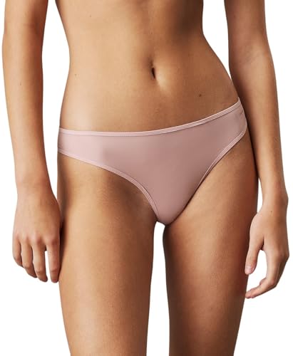 Calvin Klein Damen Strings Thong Tanga, Rosa (Subdued), XS von Calvin Klein
