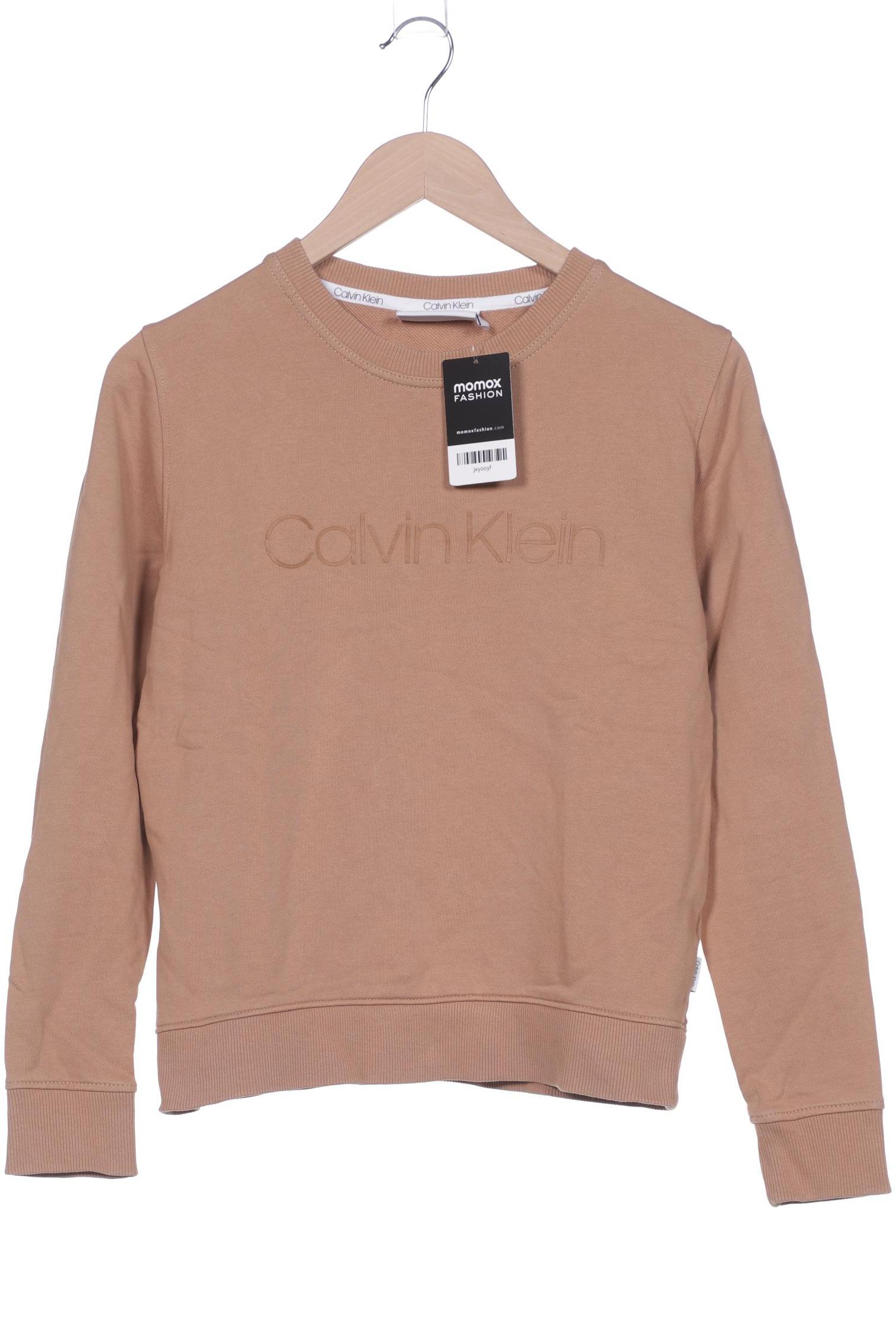 Calvin Klein Damen Sweatshirt, beige von Calvin Klein