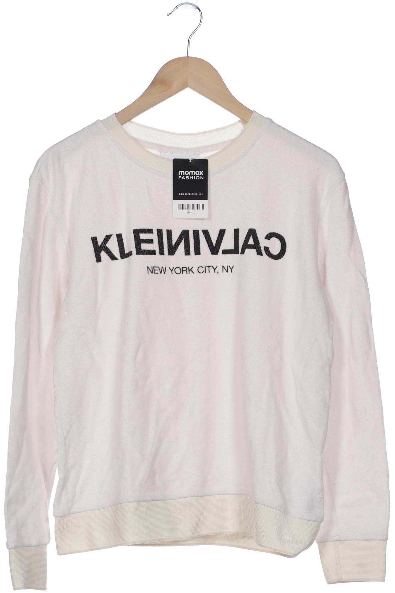 Calvin Klein Damen Sweatshirt, cremeweiß von Calvin Klein