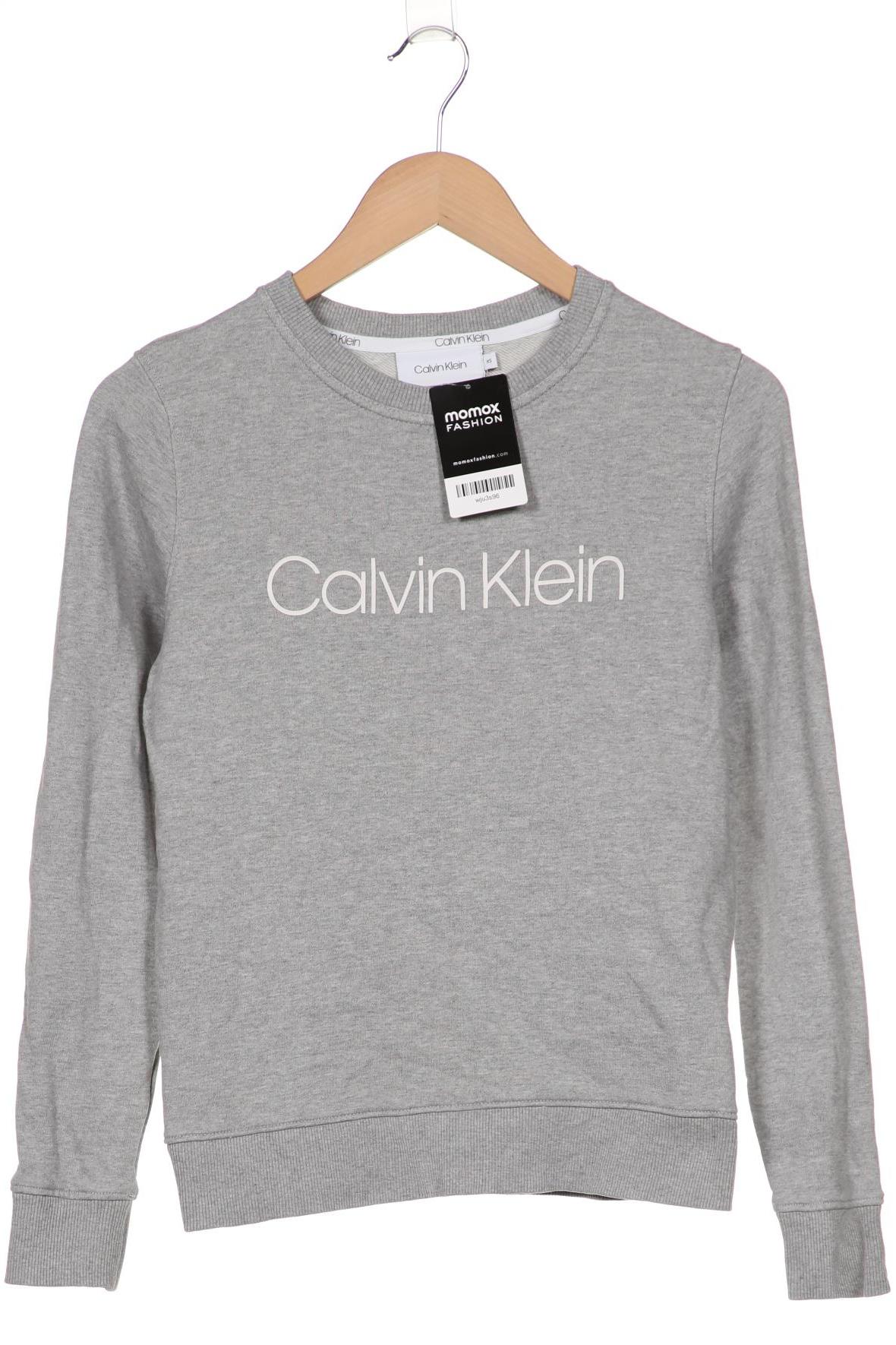 Calvin Klein Damen Sweatshirt, grau von Calvin Klein