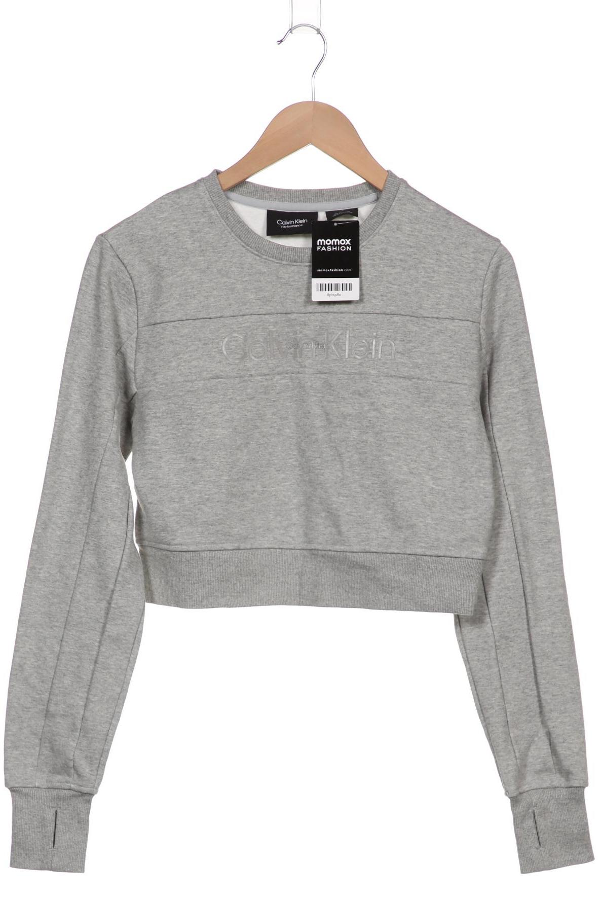 Calvin Klein Damen Sweatshirt, grau von Calvin Klein