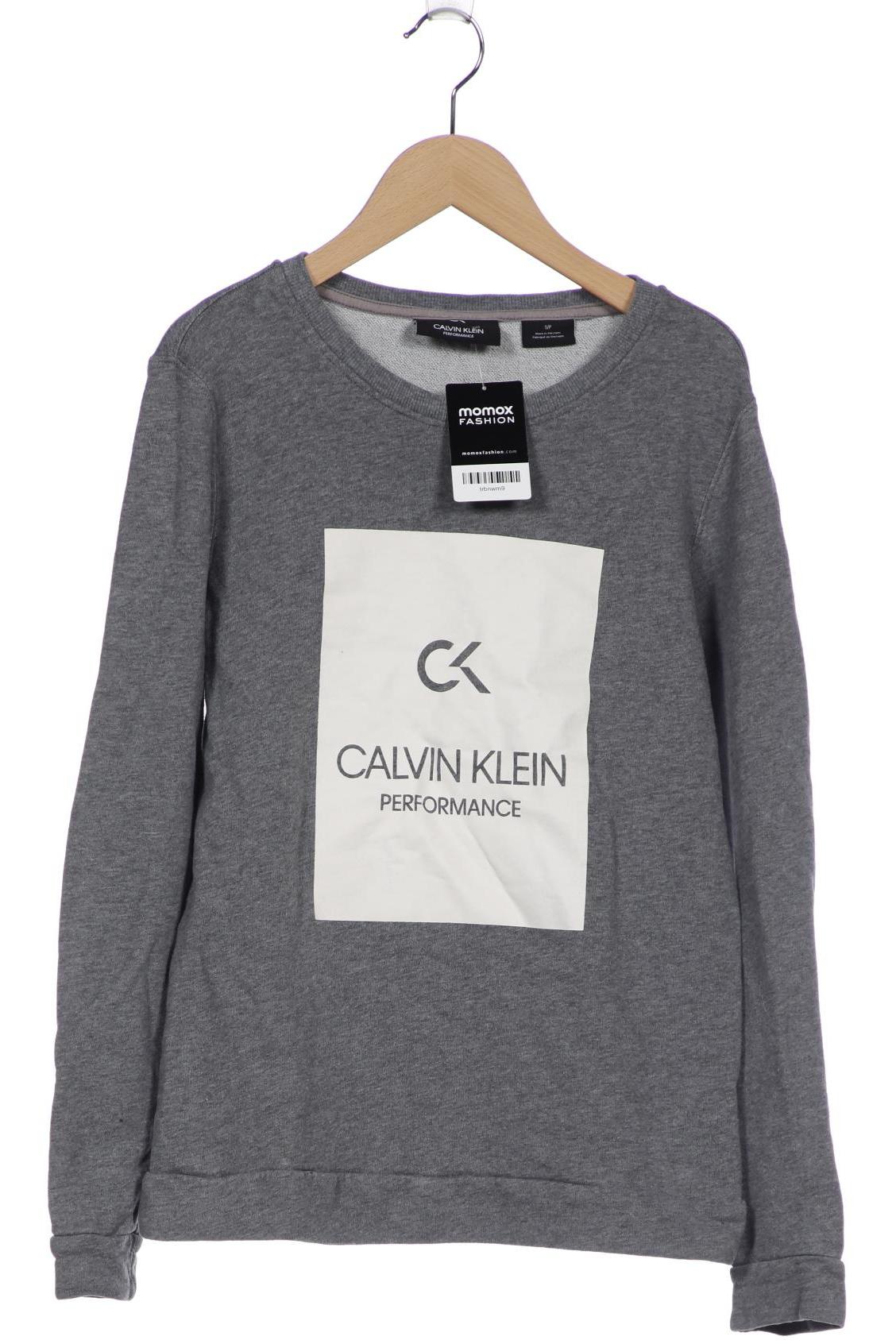 Calvin Klein Damen Sweatshirt, grau von Calvin Klein