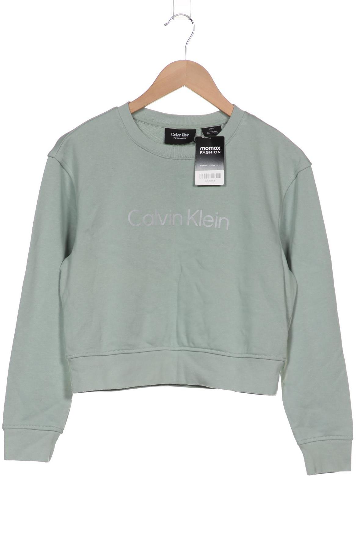 Calvin Klein Damen Sweatshirt, hellgrün von Calvin Klein