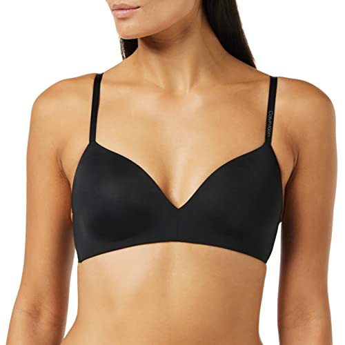 Calvin Klein Damen Demi-Cups BH Lightly Lined Gefüttert, Schwarz (Black), 80B (36B) von Calvin Klein