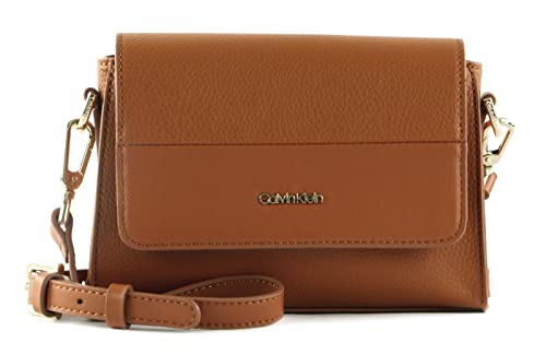 Calvin Klein Damen Umhängetasche Daily Dressed Klein, Braun (Cognac), Einheitsgröße von Calvin Klein