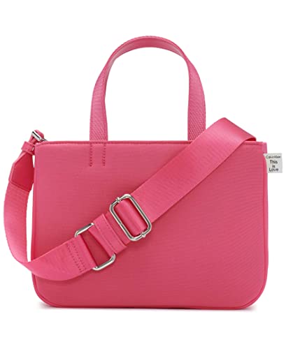 Calvin Klein Damen Tessa Key Item Mini Bag Crossbody, Pink Flambe von Calvin Klein