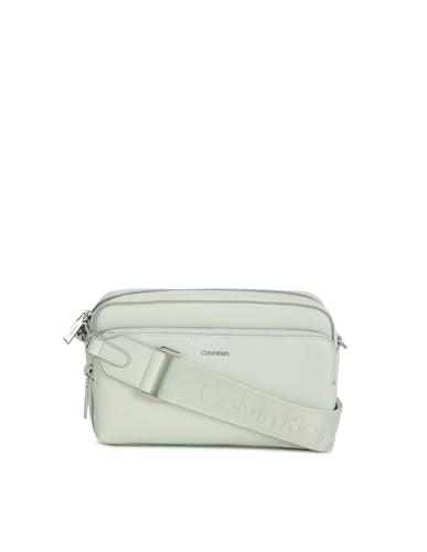 Calvin Klein Damen Umhängetasche Camera Bag Klein, Grün (Milky Green), Einheitsgröße von Calvin Klein