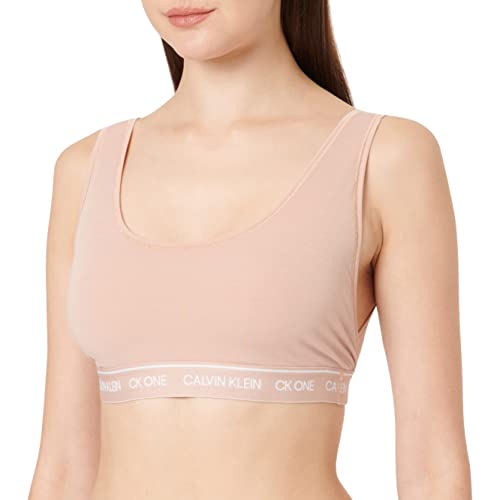 Calvin Klein Damen Unlined 000QF6502E Bralette, Grün (Clay), M von Calvin Klein Jeans