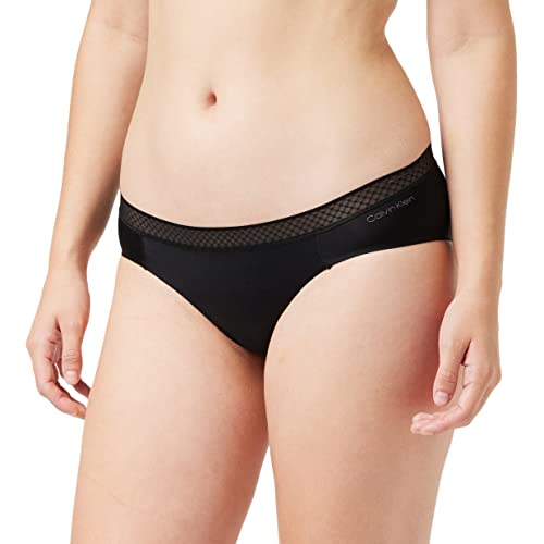 Calvin Klein Damen Slip Bikini Form mit Stretch, Schwarz (Black), M von Calvin Klein