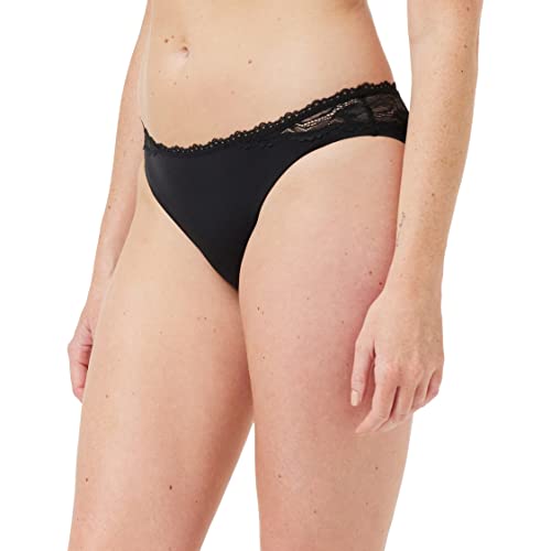 Calvin Klein Damen Slip Bikini Form mit Stretch, Schwarz (Black), M von Calvin Klein