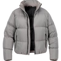 Calvin Klein Herren Daunenjacke grau Mikrofaser unifarben von Calvin Klein