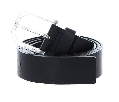 Calvin Klein Essential Plus Faceted 35MM Belt W110 Black von Calvin Klein