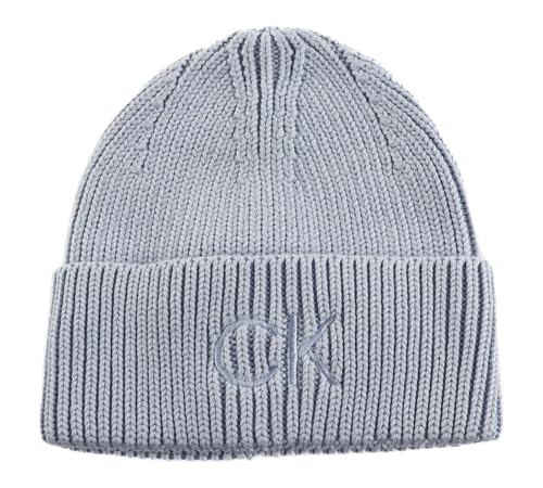 Calvin Klein Essentials Beanie Sheer Blue von Calvin Klein