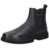 Calvin Klein Mid Chelsea Boot Lth Herren schwarz|schwarz|schwarz von Calvin Klein