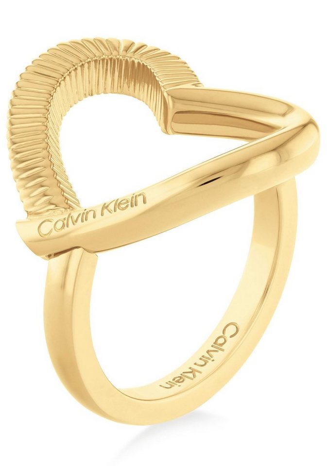 Calvin Klein Fingerring Schmuck Edelstahl Fingerring Damenring DEFIANT von Calvin Klein