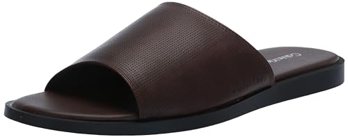 Calvin Klein Flache Espar Herren-Sandalen, Mittelbraun, 44 EU von Calvin Klein
