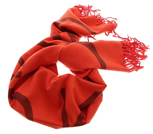 Calvin Klein Fringes Scarf Deep Orange von Calvin Klein