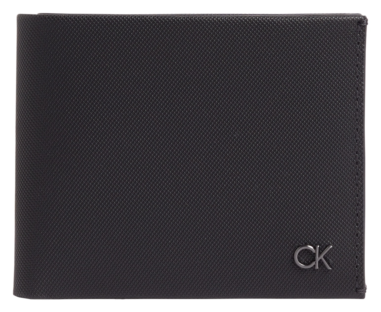 Calvin Klein Geldbörse "CK CLEAN PQ BIFOLD 5CC W/COIN", Geldbeutel Portemonnaie Herrenbörse Recycelte Materialien Leder von Calvin Klein
