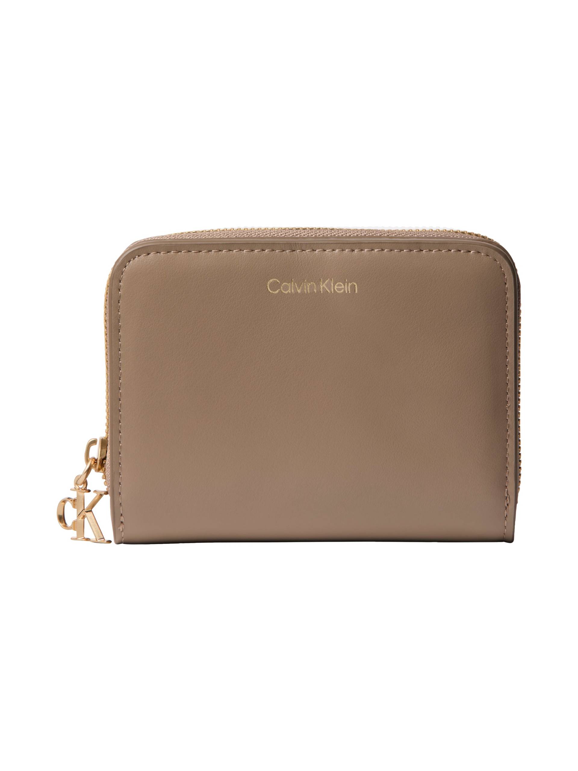 Calvin Klein Geldbörse "CK PULLER MEDIUM FLAP ZIP AROUND" von Calvin Klein