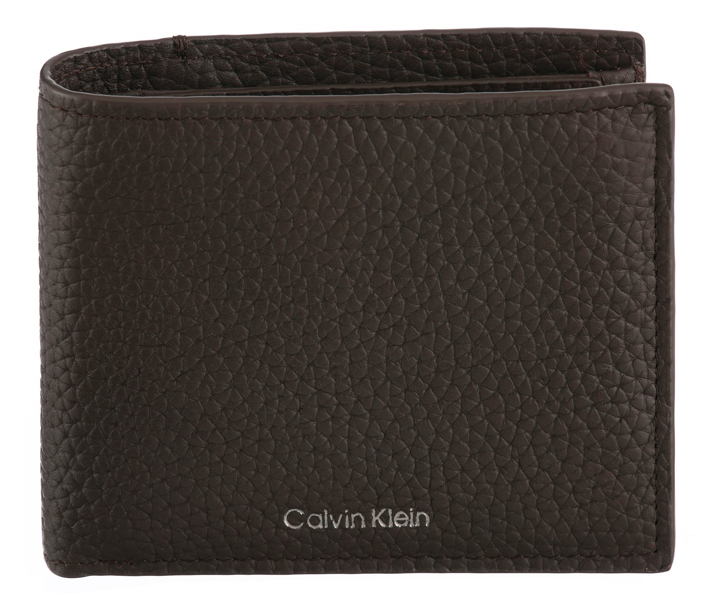 Calvin Klein Geldbörse FOIL EMBOSS EW BILLFOLD W COIN, Unisex Geldbeutel, Portemonnaie mit Logoschriftzug von Calvin Klein
