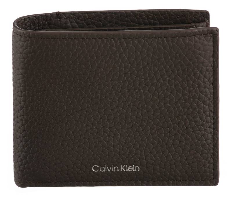 Calvin Klein Geldbörse FOIL EMBOSS EW BILLFOLD W COIN, Unisex Geldbeutel, Portemonnaie mit Logoschriftzug von Calvin Klein