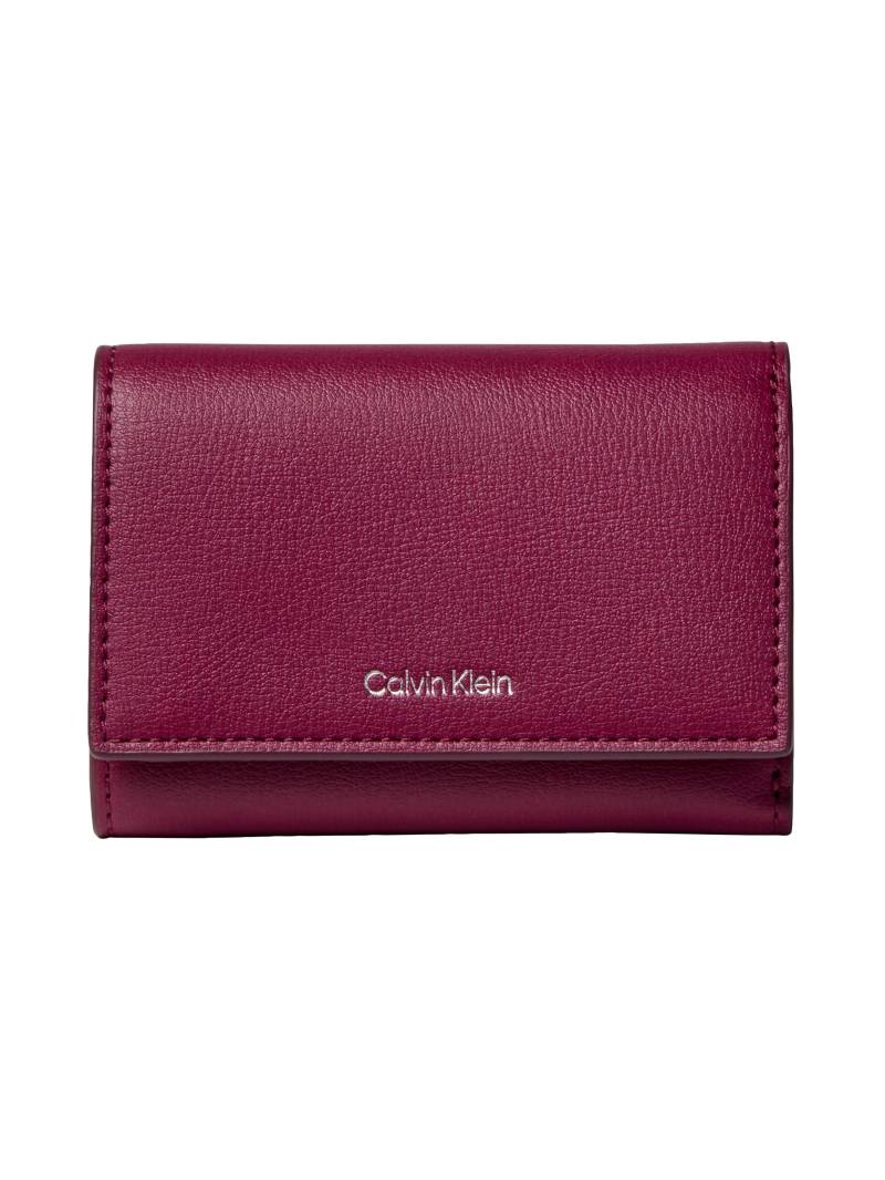 Calvin Klein Geldbörse "FOIL LOGO TRIFOLD W/ ZIP POCKET" von Calvin Klein