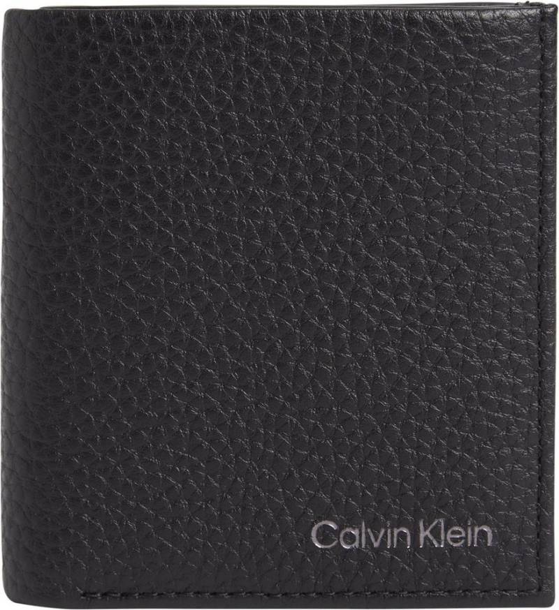 Calvin Klein Geldbörse WARMTH TRIFOLD 6CC W/COIN, mit klassischem Markenschriftzug von Calvin Klein