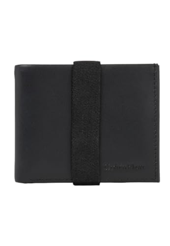 Calvin Klein Geldbörse mit Kartenhalter Bifold 6Cc RFID Ck Spw Tech K50K510910, Schwarz , Taglia Unica, Mit Kartenhalter von Calvin Klein