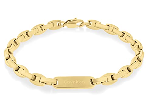 Calvin Klein Gliederarmband für Herren Kollektion BOLD METALS Gelbgold - 35000412 von Calvin Klein