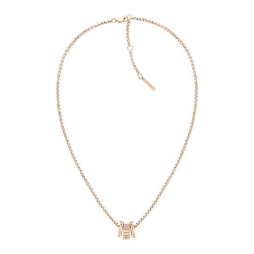 Calvin Klein Halskette Modern Bronze Steel Necklace with Crystals 35000366 SCK1402 Marke, Estándar, Nicht-Edelmetall, Kein Edelstein von Calvin Klein