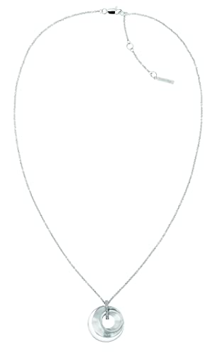 Calvin Klein Halskette für Damen Kollektion PLAYFUL CIRCULAR SHIMMER mit Kristallen - 35000157 von Calvin Klein