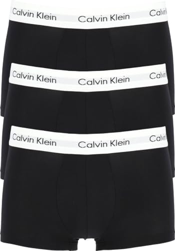 Calvin Klein Herren 3-Pack Unterhosen, Schwarz, Small von Calvin Klein