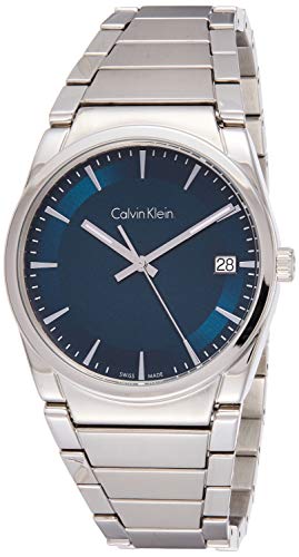 Calvin Klein Herren Analog Quarz Uhr mit Edelstahl Armband K6K3114L von Calvin Klein