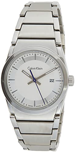 Calvin Klein Herren Analog Quarz Uhr mit Edelstahl Armband K6K33146 von Calvin Klein