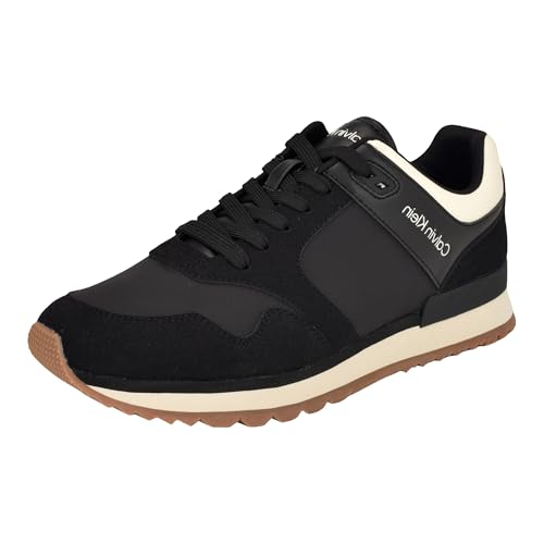 Calvin Klein Herren Antoy Sneaker, Schwarz/Weiß 001, 44 EU von Calvin Klein