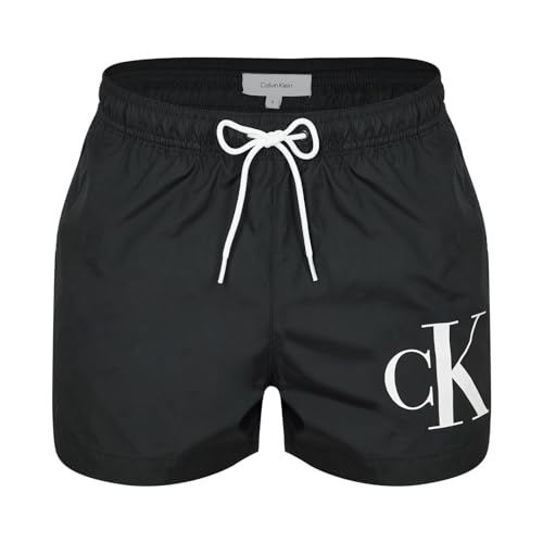 Calvin Klein Herren Badehose Badeshort Short Drawstring Gr. M Schwarz von Calvin Klein