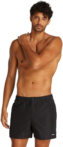 Calvin Klein Herren Badehose Casual Tailored mit Gummizug, Schwarz (Pvh Black), S von Calvin Klein