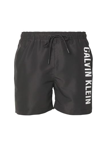 Calvin Klein Herren Badehose Medium Drawstring Lang, Schwarz (Pvh Black), XXL von Calvin Klein