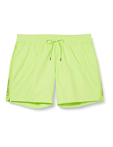 Calvin Klein Herren Badehose Medium Drawstring Mittellang, Grün (Sharp Green), 5XL von Calvin Klein