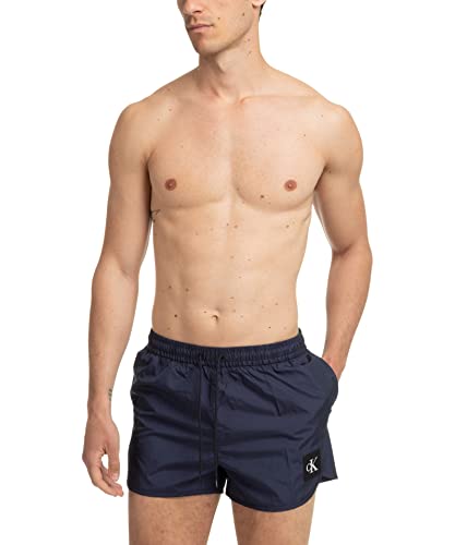 Calvin Klein Herren Badeshorts Navy iris M von Calvin Klein