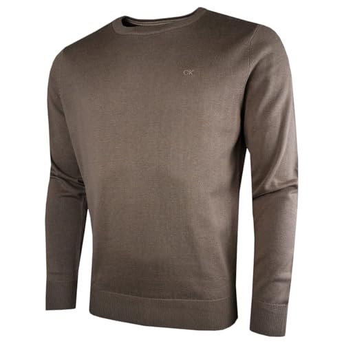 Calvin Klein Herren Baumwolle Sweater - Nerz - XL von Calvin Klein