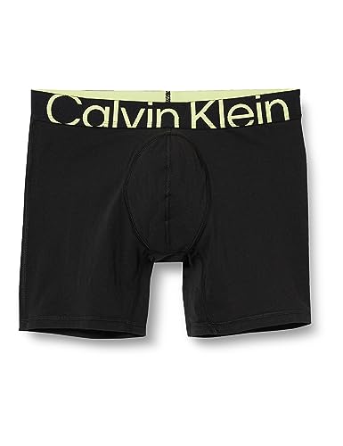 Calvin Klein Herren Boxer Brief Baumwolle mit Stretch, Schwarz (Black), L von Calvin Klein